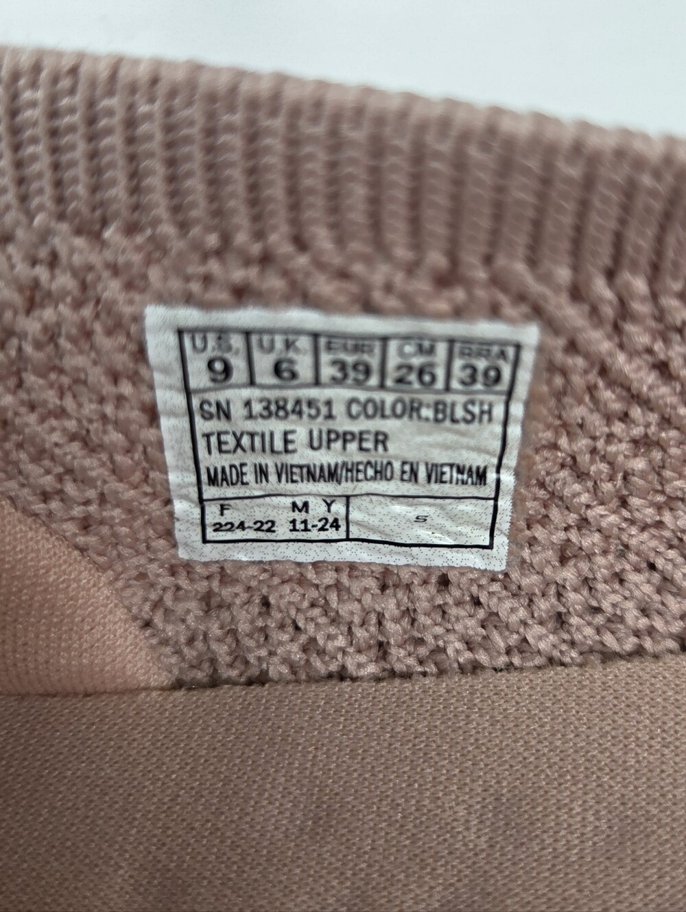 Skechers On‑the‑GO Flex Radiant Flora Blush Pink Knit Slip‑On Skimmer Sz 9 - Picture 9 of 16